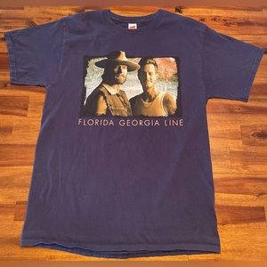 3/$15 Florida Georgia Line Country Music Graphic Tshirt Tee Size M